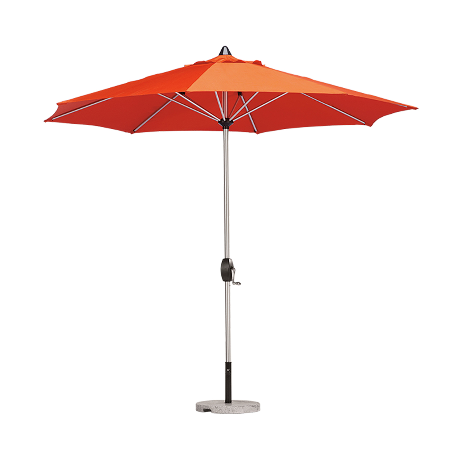 Paraguas de patio exterior de 270 cm de diámetro para restaurante