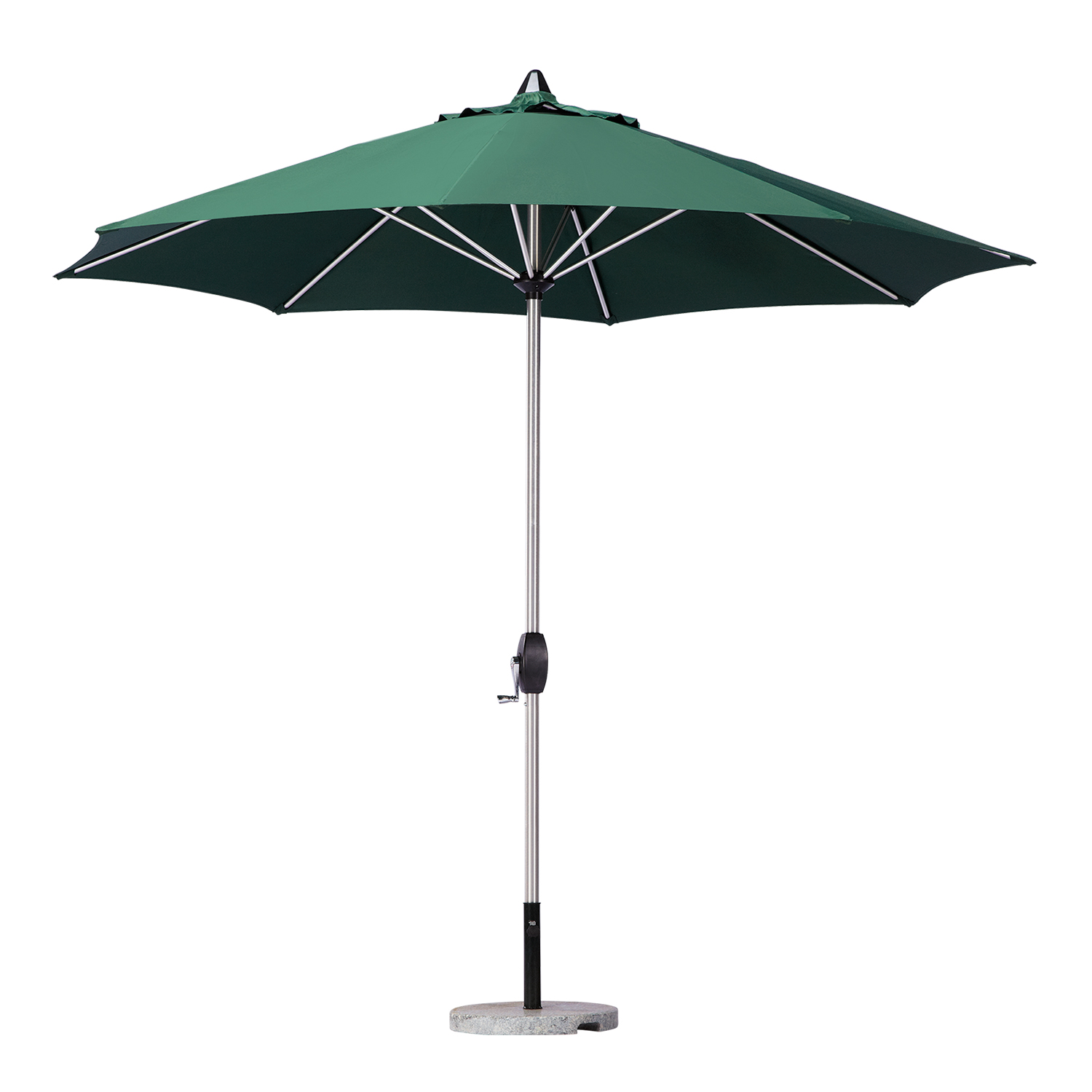 Paraguas de patio exterior de 270 cm de diámetro para restaurante